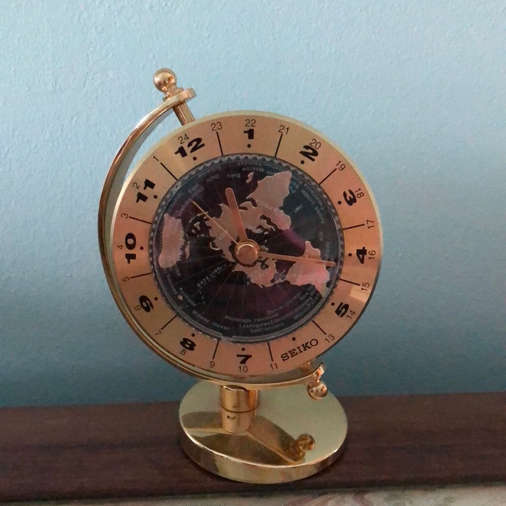 Seiko desk clock